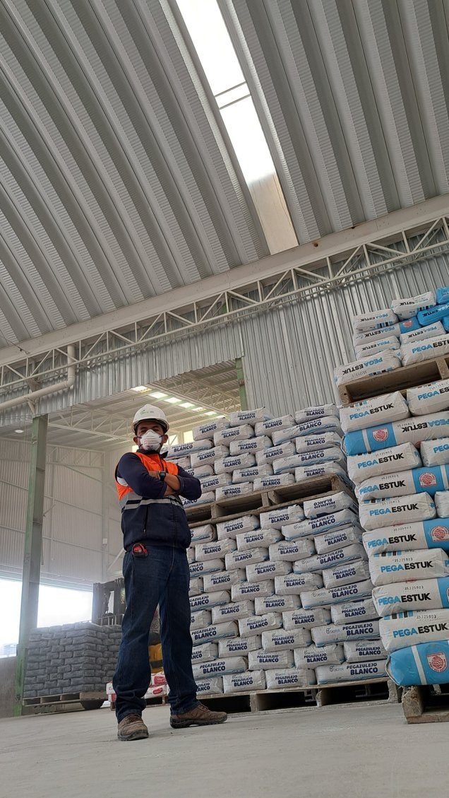 Operador en la planta